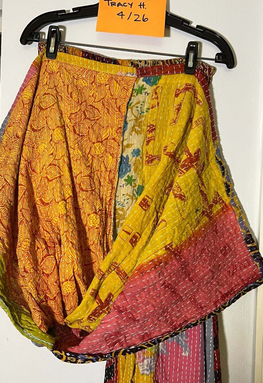 Kantha Bae Synergy Side Slit Pants One Size - Picture 3 of 3